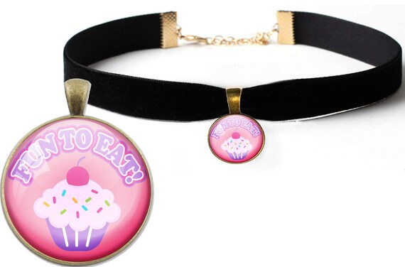 Kawaii Pink Cute FUN To EAT ME choker necklace sexy little princess Oral Slut baby girl ddlg cglg bdsm hotwife shared ddlg whore hard daddy