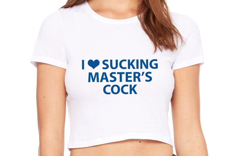 Knaughty Knickers I Love Sucking Masters Cock Submissive Blow ROYAL BLUE 