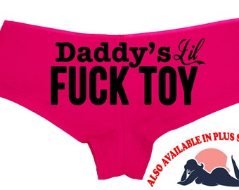 FK TOY Panty FLIRTY FUN for Daddy and Daddy's Girl Princess Cgl Ddlg Bdsm  Boy Short Panties Naughty Boyshort -  Canada