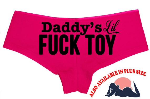 DADDY'S LITTLE F#@K TOY owned slave boy short pink panties boyshort choices sexy funny rude collar collared neko pet play Kitten cgl ddlg