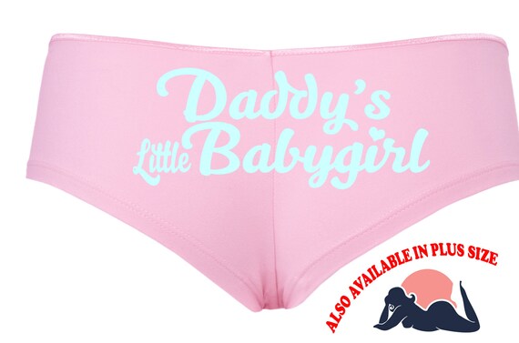 DADDYS Little BABY GIRL owned slave boy short underwear for daddy's princess cute bdsm  collared play kitten Cgl ddlg clothing babygirl Pink