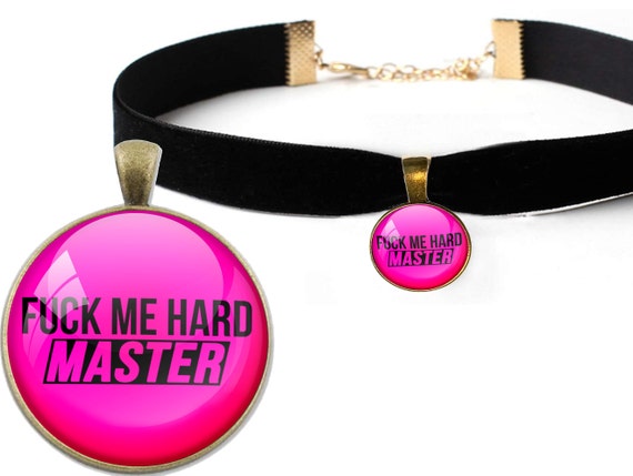 FUCK Me HARD MASTER owned by daddy sexy choker necklace little princess slut baby girl slut bondage collar ddlg cglg bdsm flirty fun hotwife