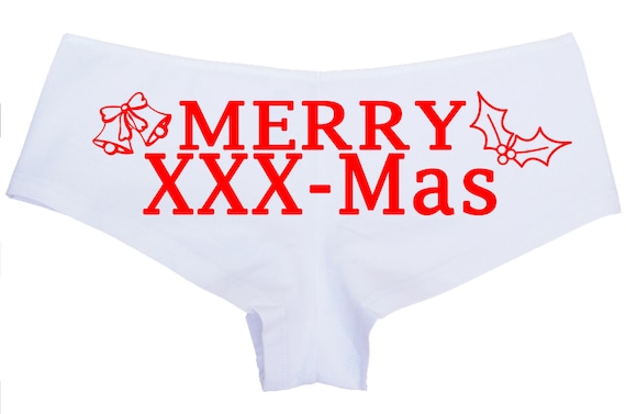 Christmas MERRY XXX-MAS X-Rated porn List panties hen bachelorette party sexy flirty underwear funny rude slutty hotwife bdsm ddlg cute