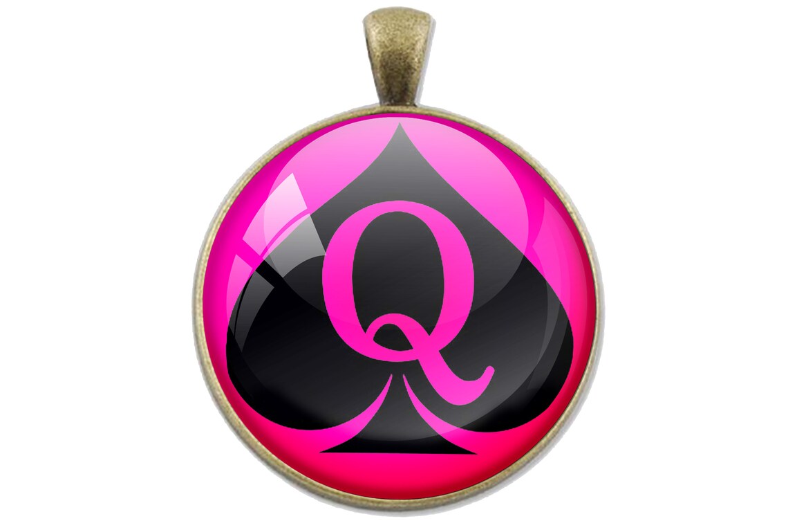 Queen of spades choker Clearance