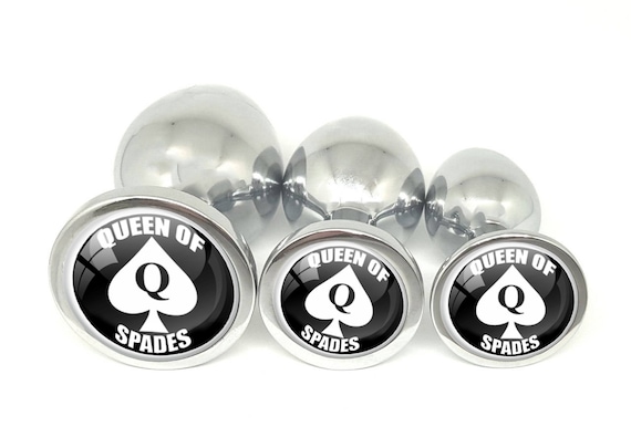 QUEEN Of SPADES 2 Anal Plug for BBC Lovers - Butt Plug in 3 sizes