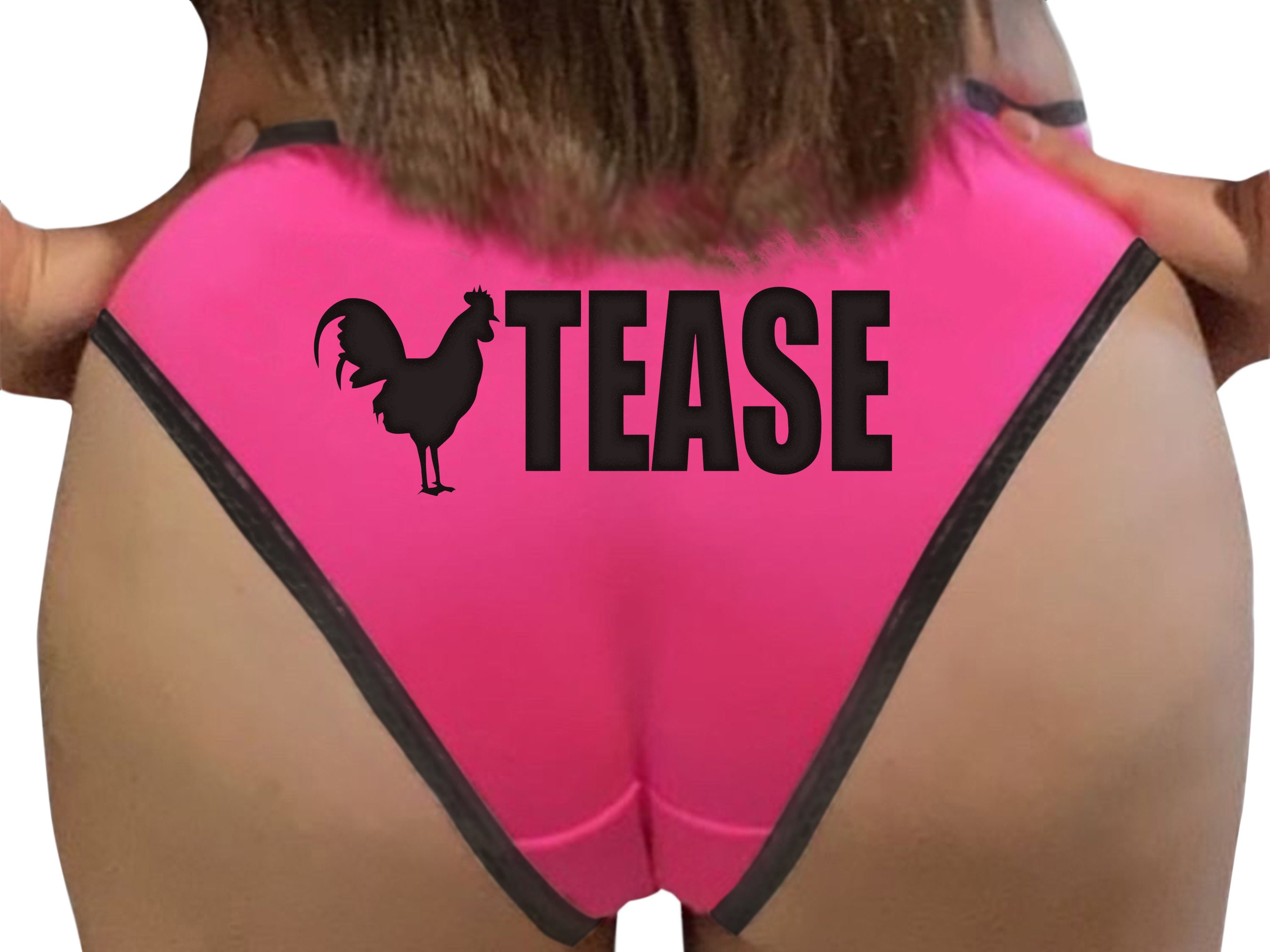 COCK TEASE Pink Bikini Panties Lace Trim Owned Shared Slut Slave Panty Sexy  Slutty Collared Interacial Swing Cuck Vixen Stag - Etsy Israel