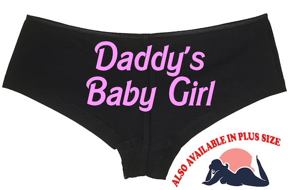 DADDYS BABY GIRL owned slave boy short underwear for daddy's princess cute bdsm  collared play kitten Cgl ddlg clothing
