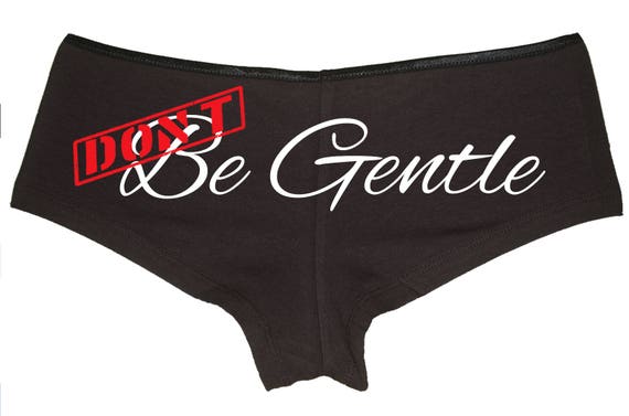 DONT BE GENTLE Daddy's Slut bdsm submissive Don't owned slave boy short panty panties boyshort sexy Kitten slutty cumslut collar bondage