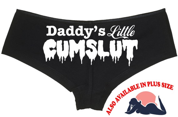 DADDY'S LITTLE CUMSLUT cum slut owned slave boy short panty Panties boyshort sexy rude collar collared neko pet play Kitten cgl ddlg bdsm