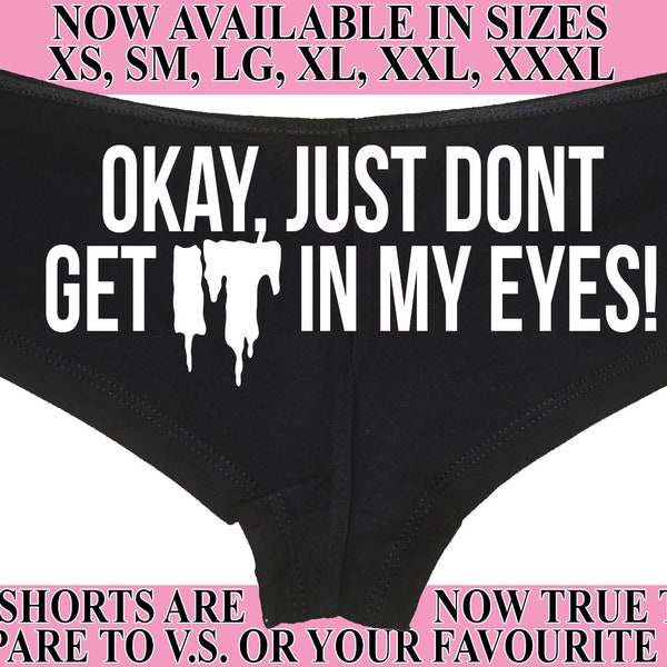 Cum Slut Underwear Etsy