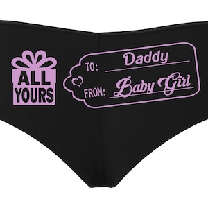 Please Put It In Daddy Babygirl Thong Hot Pants - Naughty Knickers DDLG  Kinky 73