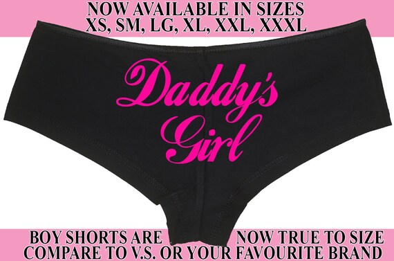 DADDY'S GIRL owned slave boy short panty boyshort panties sexy funny underwear rude collar collared neko pet play KITTEN ddlg cgl cglg bdsm