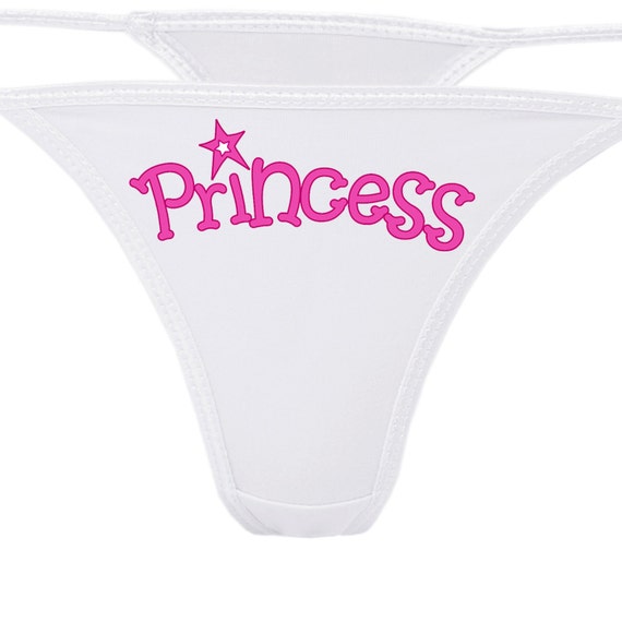 PRINCESS DADDY'S GIRL daddys cute pink polka dot design on sexy thong choice5 colors good cgl kitten bdsm - show your fun flirty slutty side