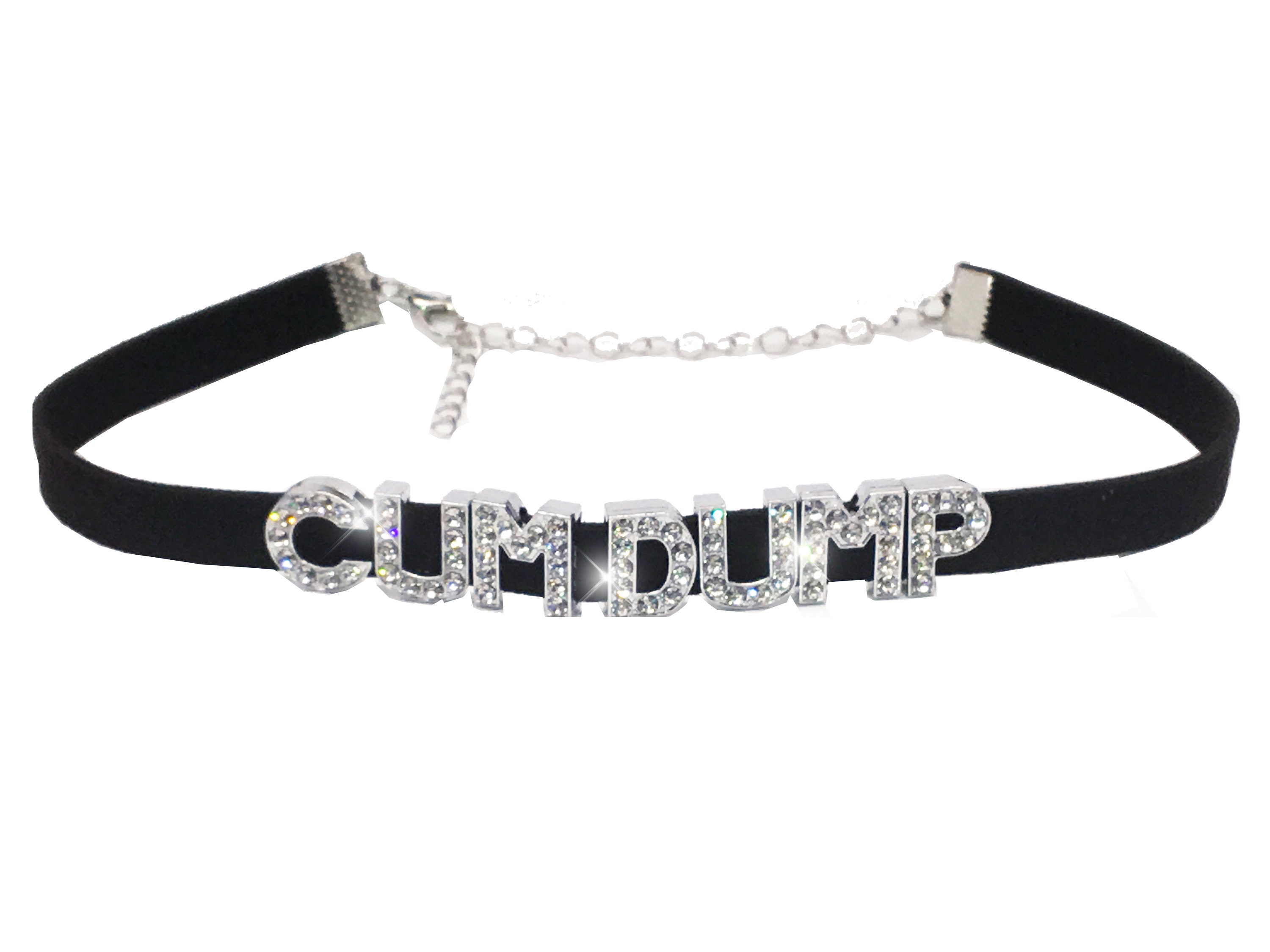 CUM DUMP CUMDUMP Sexy Choker Necklace Baby Girl Princess photo