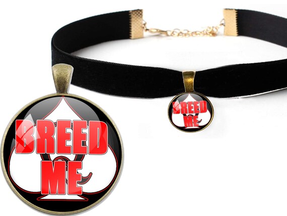 BREED ME BLACK 2 sexy choker necklace slut bbc only Queen of Spades collar big black cock ddlg cglg bdsm hotwife shared vixen hot wife owned