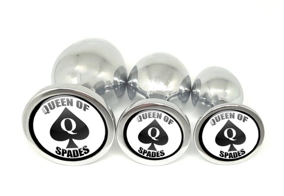 QUEEN Of SPADES Anal Plug for BBC Lovers - Butt Plug in 3 sizes