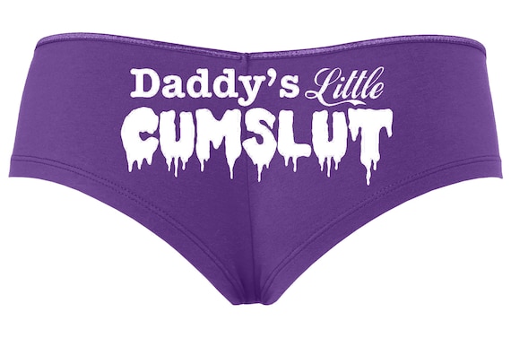 DADDY'S LITTLE CUMSLUT cum slut owned slave boy short panty Panties boyshort sexy rude collar collared neko pet play Kitten cgl ddlg bdsm