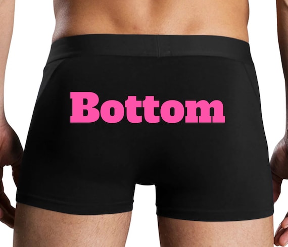 Bottom Mens Black Boxer Briefs Trunk Style Soft Comfortable Sexy