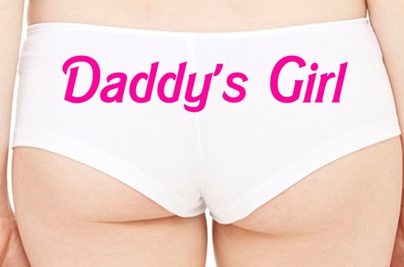 DADDY'S GIRL DDLG owned slave boy short panty Panties boyshort color choices sexy funny rude collar collared neko play kitten bdsm Cgl