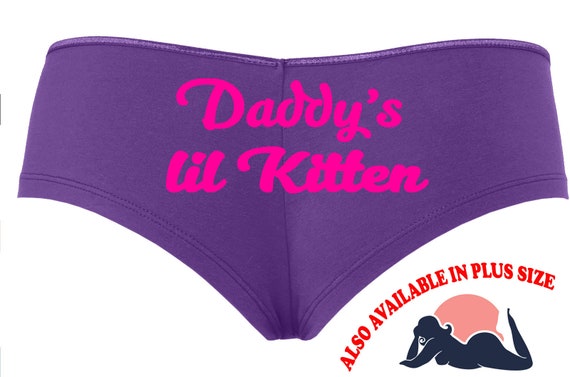 Daddy's Lil KITTEN owned LITTLE slave boy short panty sexy for your submissive collared slut neko pet play DDLG cglg bdsm yes daddy panties