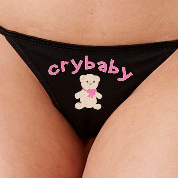 CRYBABY CRY BABY sexy thong your choice of 5 colors be a good daddy's girl cgl kitten bdsm - show your fun flirty slutty side