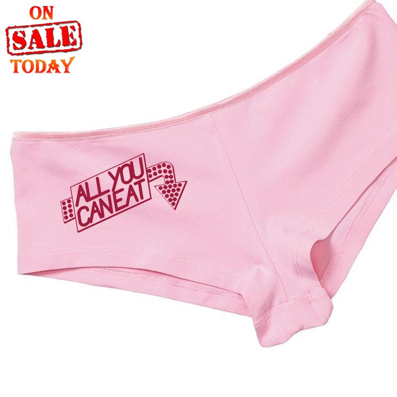 ALL you CAN EAT boy short panty panties underwear funny