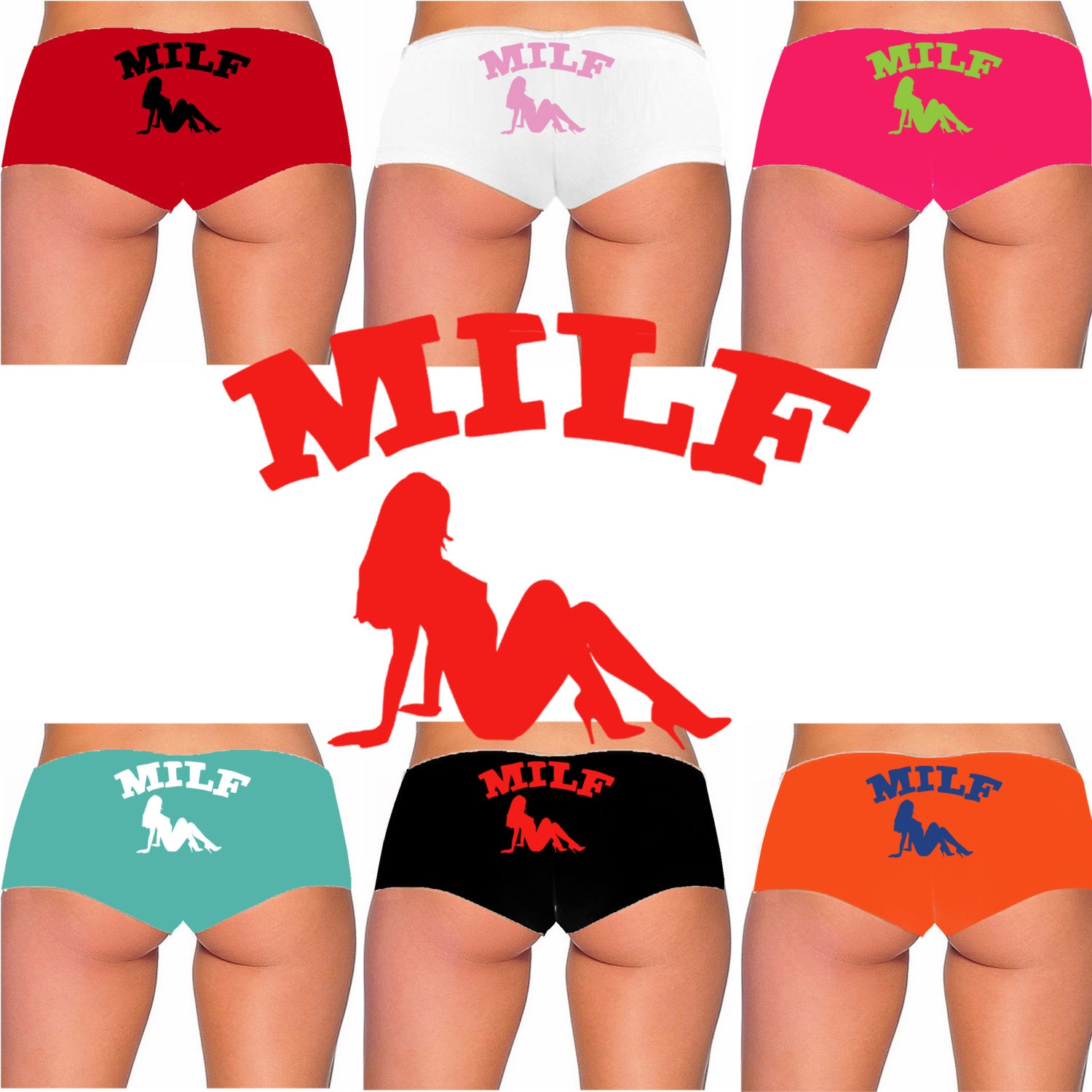 MILF Mom Ild Like to FCK Boy Short Panty Panties