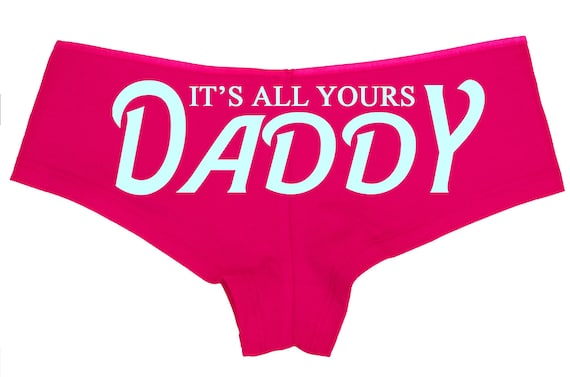 It's ALL YOURS DADDY owned slave boy short panty Panties boyshort cgl sexy funny rude collar collared neko pet play Kitten ddlg submissive