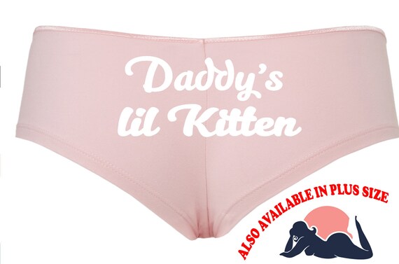 Daddy's Lil KITTEN owned LITTLE slave boy short panty sexy for your submissive collared slut neko pet play DDLG cglg bdsm yes daddy panties