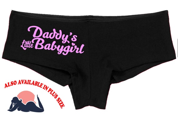 DADDYS Little BABY GIRL owned slave boy short underwear for daddy's princess cute bdsm  collared play kitten Cgl ddlg clothing babygirl sexy