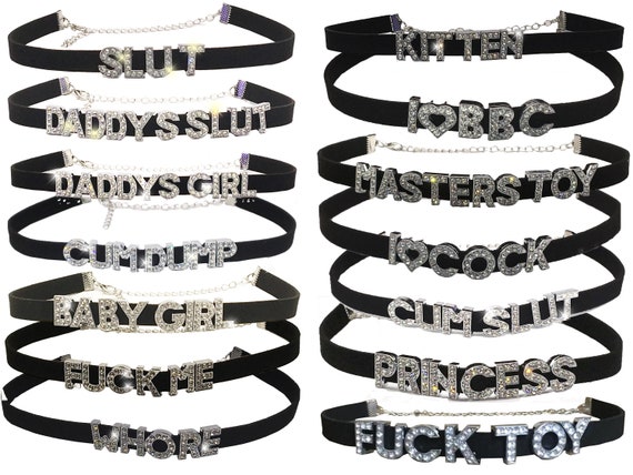 Sexy girl deals choker