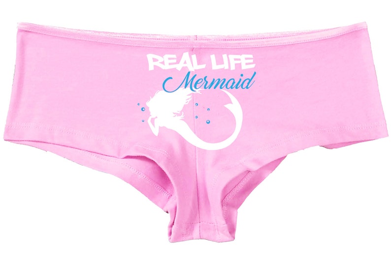 REAL LIFE MERMAID panties boy short boyshort lots of color Etsy