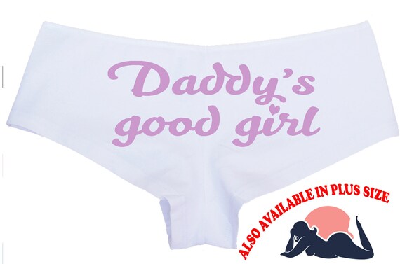 DADDY'S GOOD GIRL owned slave white boy short panty panties sexy collar collared neko play kitten ddlg bdsm cglg clothing submissive slut