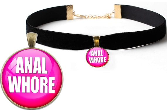 ANAL WHORE In Training for Daddy sexy choker necklace for little princess baby girl slut collar ddlg cglg bdsm flirty fun hotwife shared sub