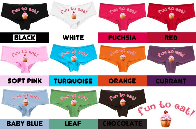 FUN TO EAT Cute Cupcake Panties Cup Cake Boy Short Panty New Etsy