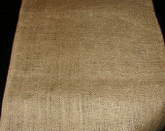 Sale 20% off, burlap Table runner