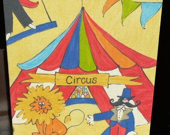 Photo de tissu de tente de cirque