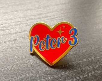 Peter 3 Enamel Pin