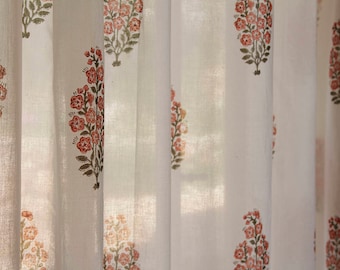 Indian Curtains Curtain Panel Window White Fl Decor Curtains Ds Indian Bedroom Cotton