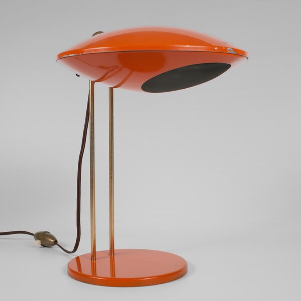 Aluminor Nice orange table lamp