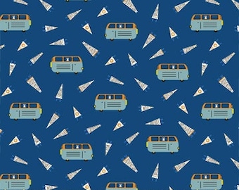 Trailer Camping Blue