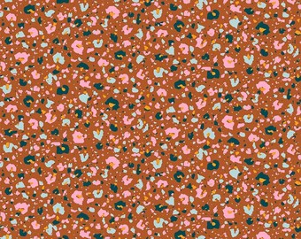 Terrazzo luipaard - roestbruin