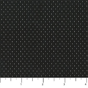 Forest Green Woven Cotton Fabric: White Dot Quilting Material