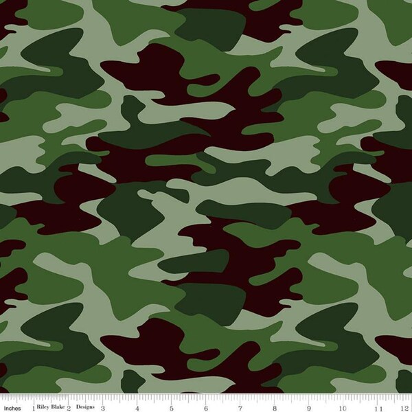 Nobody Fights Alone Camo Green C10420-GREEN Camo fabric Military design fabric USA fabric patriotic army men fabric halloween costume