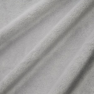 Silver Minky solid Fabric, Shannon Cuddle Fabrics, Plush minky fabric, gray minky, baby blanket fabric, silver plush, soft,minky by the yard