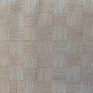 Along the fields LV305-RU4C ORANGE checkered village