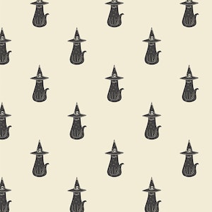 Spooky n witchy SNS-13052  Halloween Fabric Spooky N&#39; Witchy cats fabric witch cats fall fabric halloween quilt Halloween decor