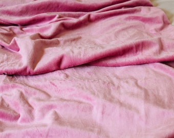 Solid Dusty Rose Minky, Pink plush fabric dusty rose fabric by the yard baby girl blanket baby girl beddingPlush Fabric, Shannon Fabrics