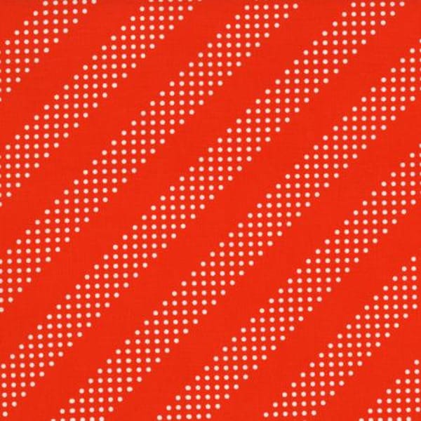 Cotton + Steel Basics - Dottie - Bandana Fabric C5002-007 red fabric Cotton fabric 4th of july quilting fabric red and white dots christmas