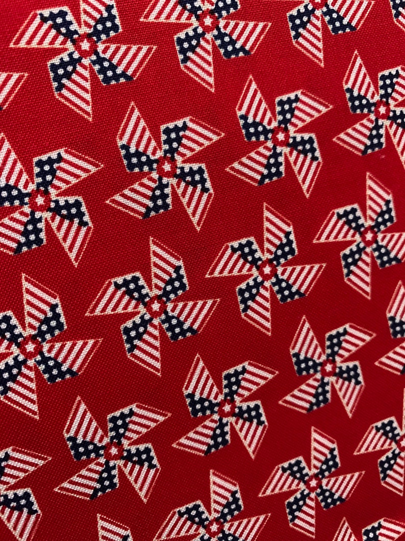 Land of Liberty Pinwheels Red Riley Blake Designs Fireworks Etsy